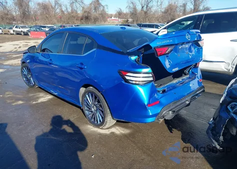 2021 Nissan Sentra Sr Xtronic Cvt z USA, uszkodzony, nr VIN 3N1AB8DV5MY330170